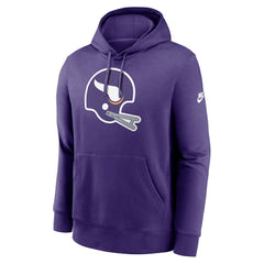 Minnesota Vikings Rewind Club Logo Pullover Hoodie | NFL Hot