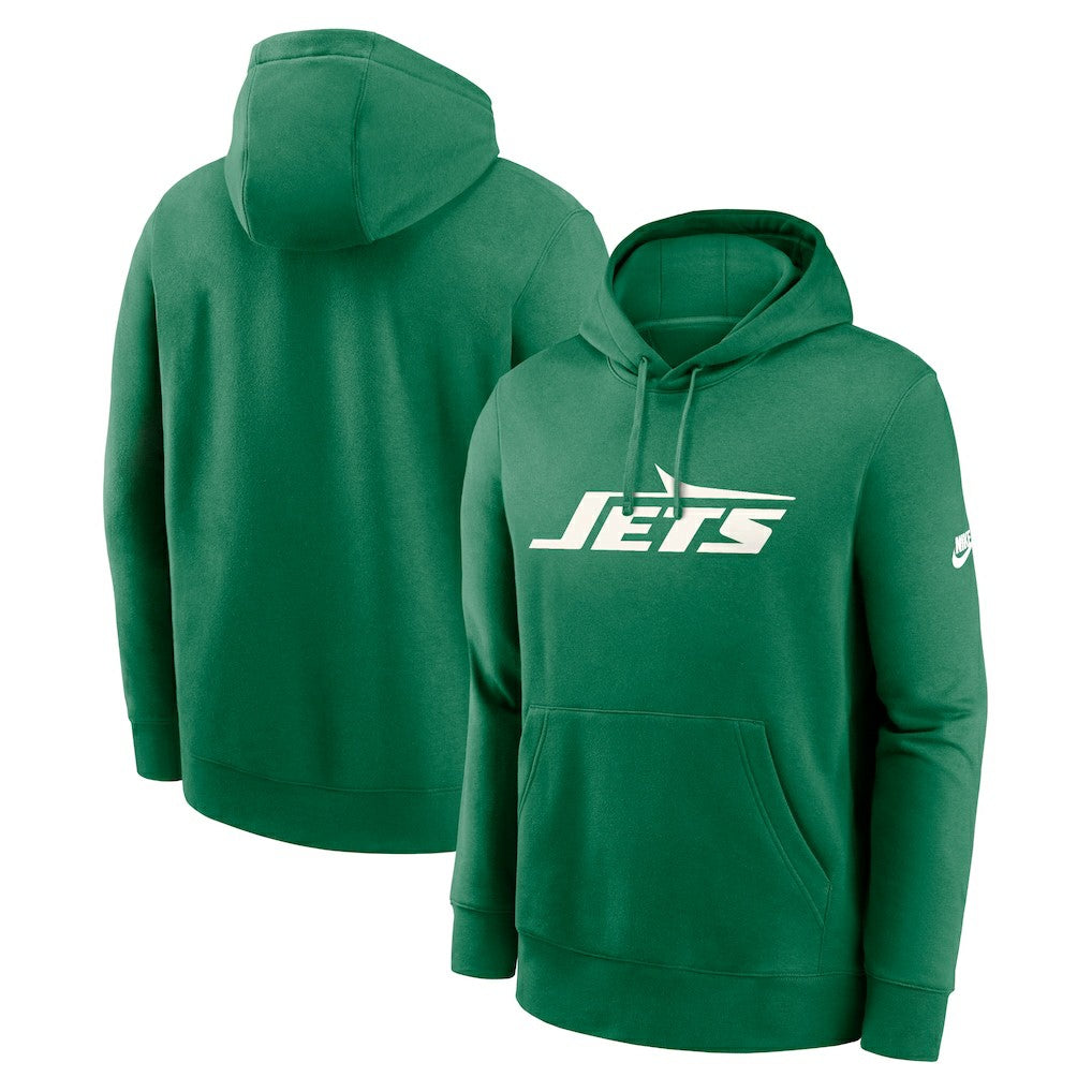 New York Jets Rewind Club Logo Pullover Hoodie | NFL On sale