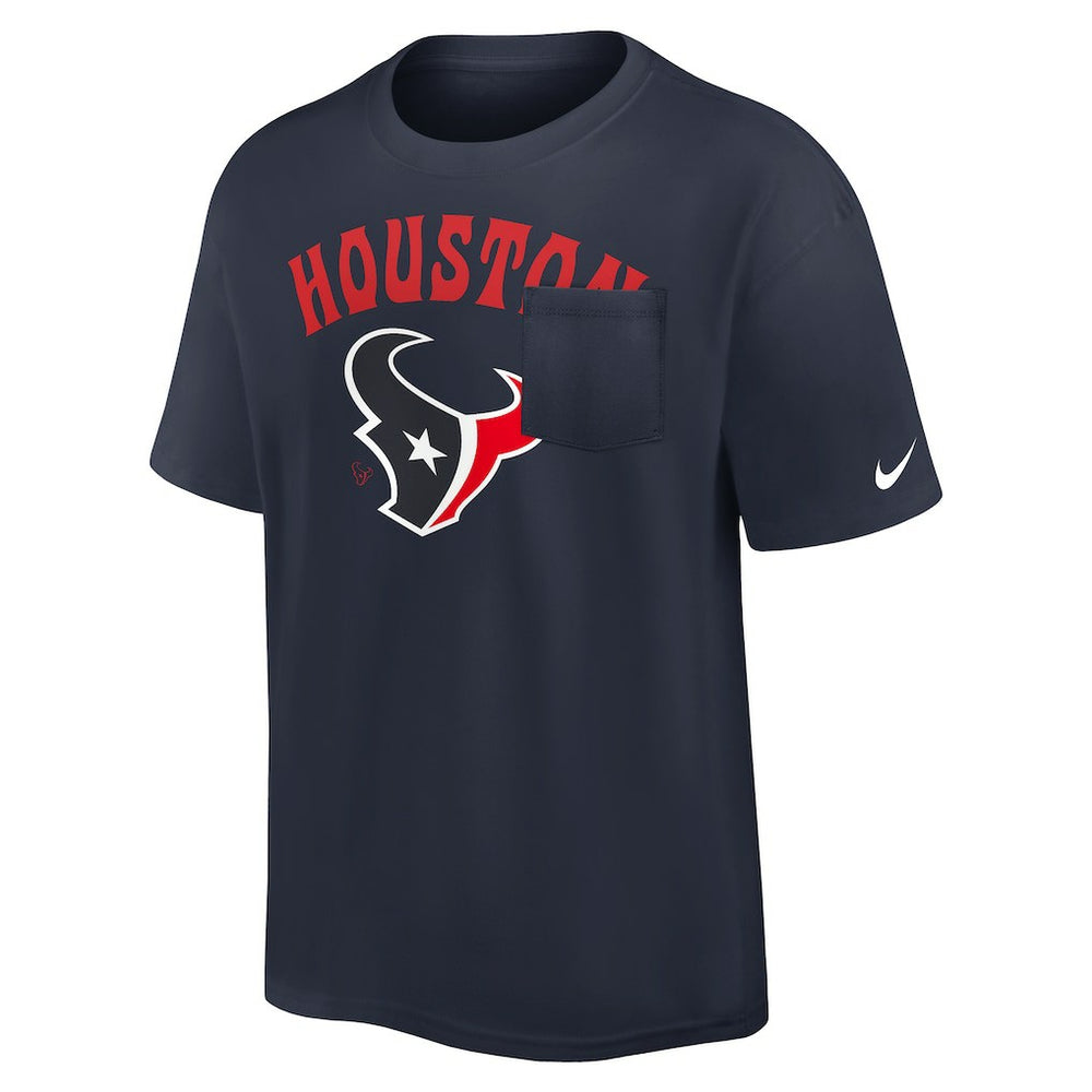 Houston Texans Rewind Heavy Max90 Pocket T-Shirt | NFL Near me