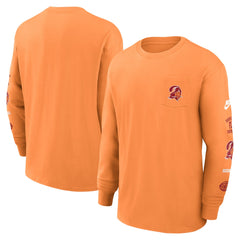 Tampa Bay Buccaneers Rewind Heavy Max90 Pocket Long Sleeve T-Shirt | NFL Hot