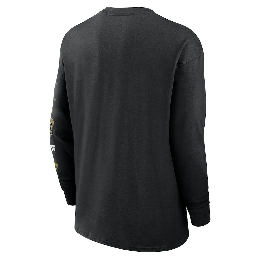 New Orleans Saints Rewind Heavy Max90 Pocket Long Sleeve T-Shirt | NFL Online