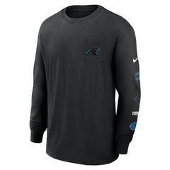 Carolina Panthers Rewind Heavy Max90 Pocket Long Sleeve T-Shirt | NFL Outlet
