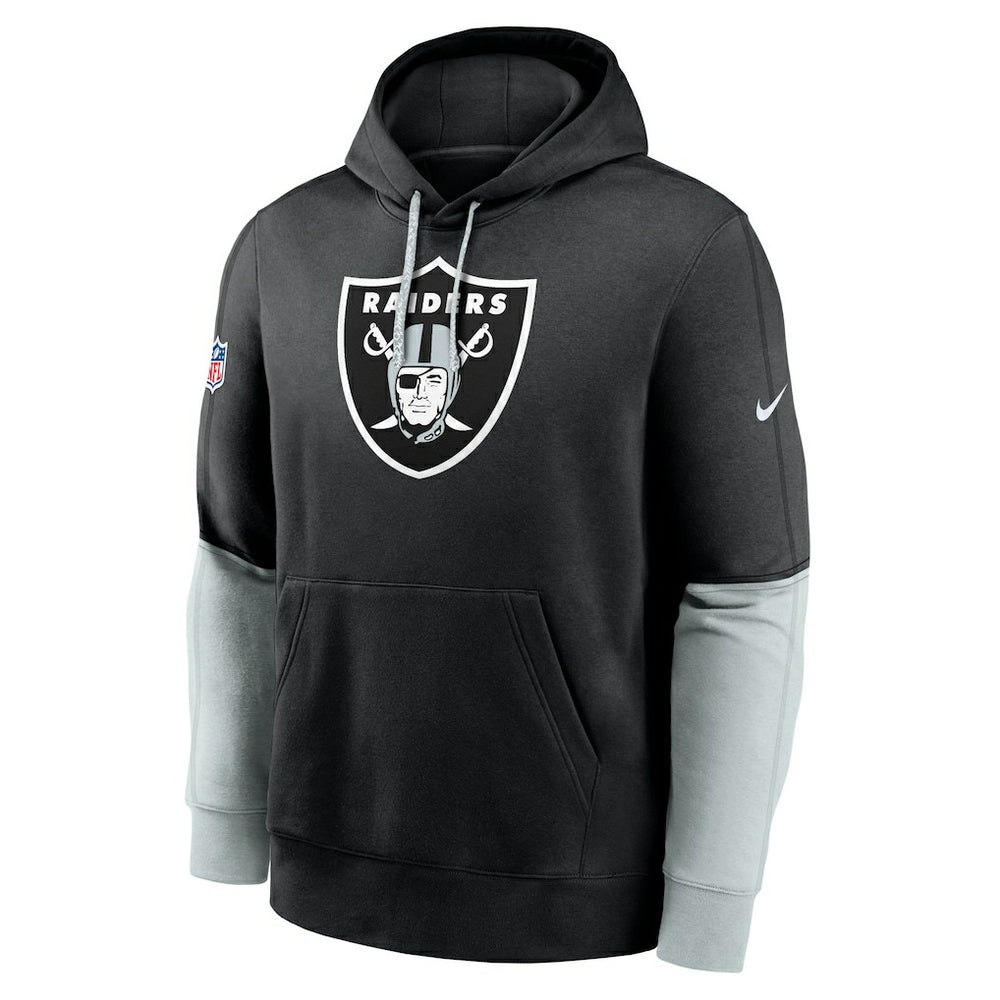 Las Vegas Raiders 2024 Sideline Club Pullover Hoodie | NFL Outlet