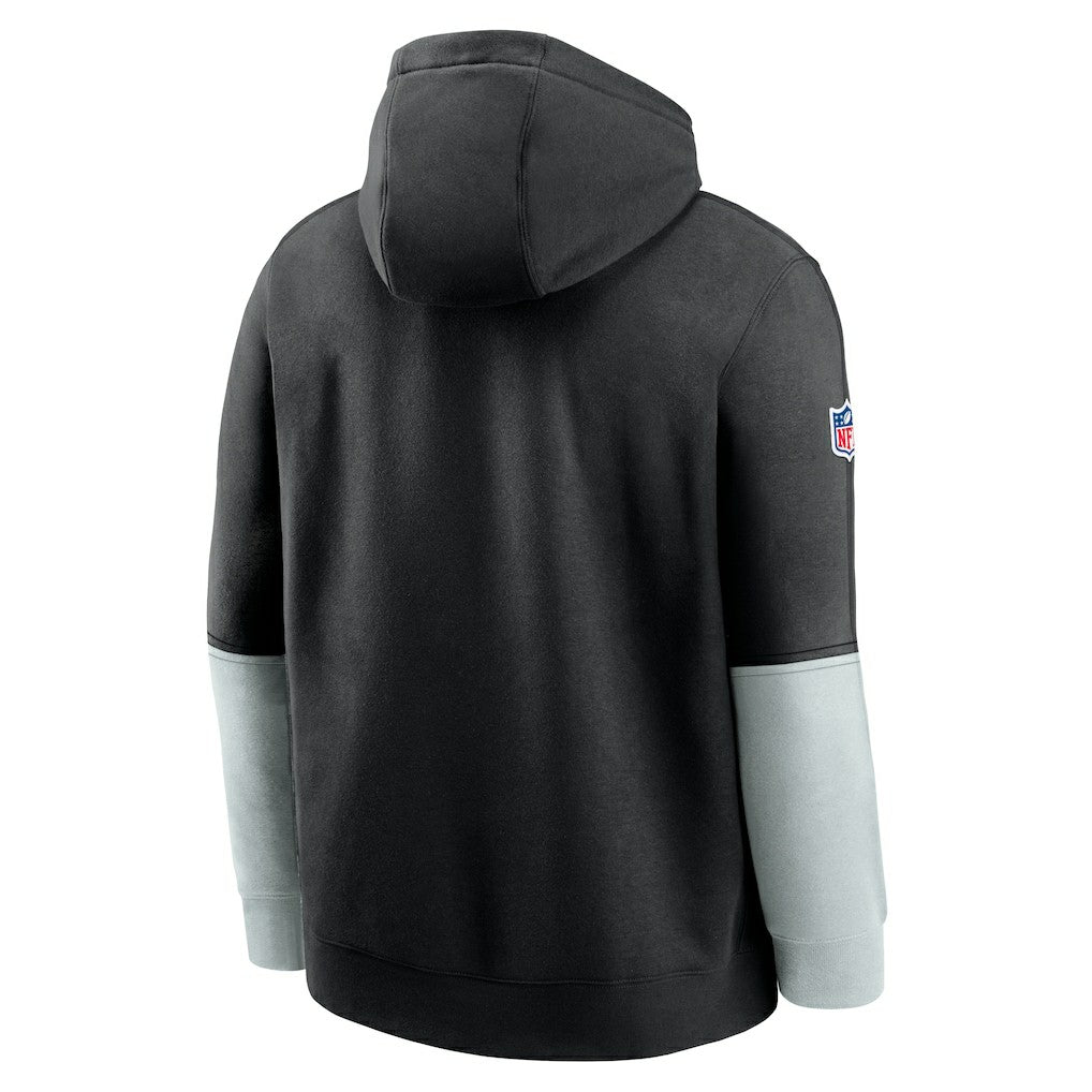 Las Vegas Raiders 2024 Sideline Club Pullover Hoodie | NFL Outlet