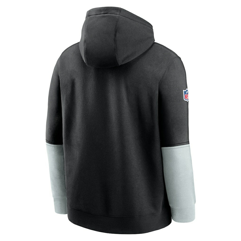 Las Vegas Raiders 2024 Sideline Club Pullover Hoodie | NFL Outlet