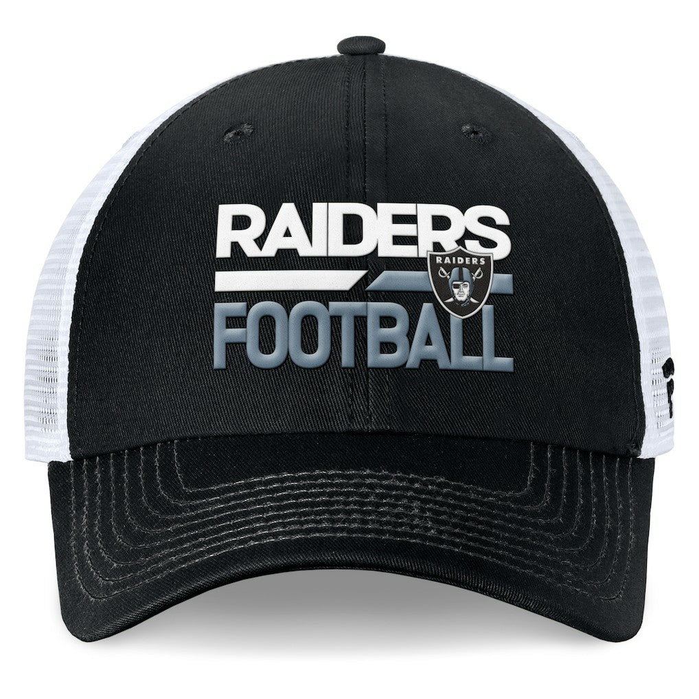 Las Vegas Raiders Upper Trucker Adjustable Hat | NFL Outlet