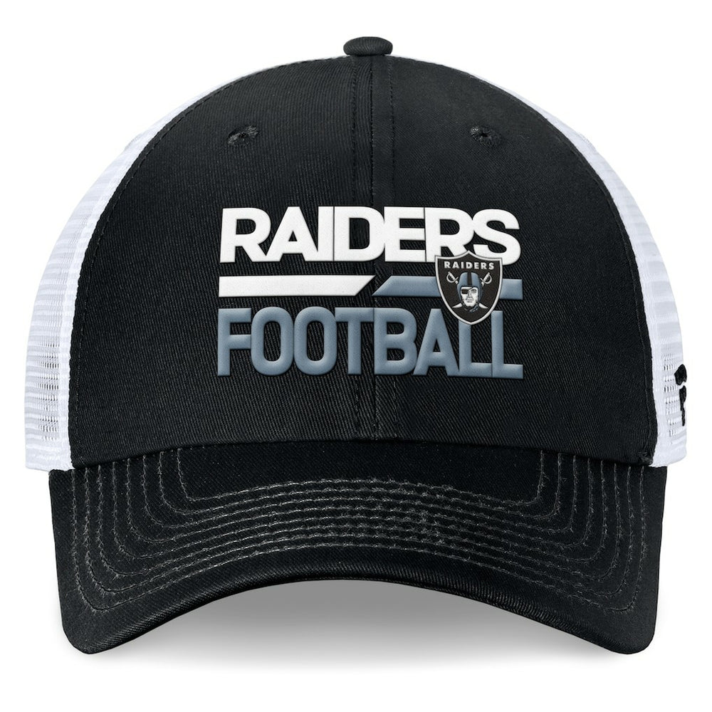 Las Vegas Raiders Upper Trucker Adjustable Hat | NFL Outlet