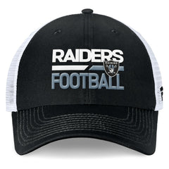 Las Vegas Raiders Upper Trucker Adjustable Hat | NFL Outlet