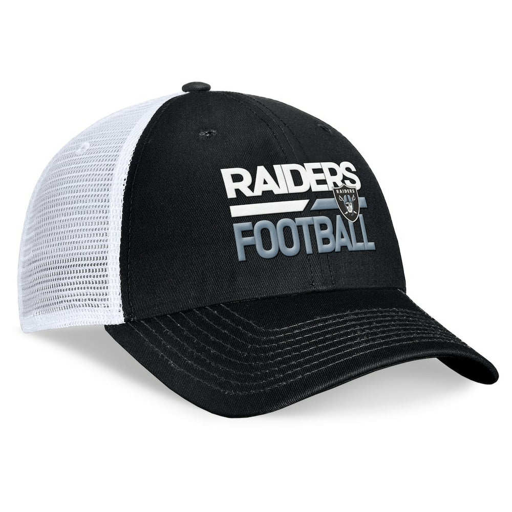 Las Vegas Raiders Upper Trucker Adjustable Hat | NFL Outlet