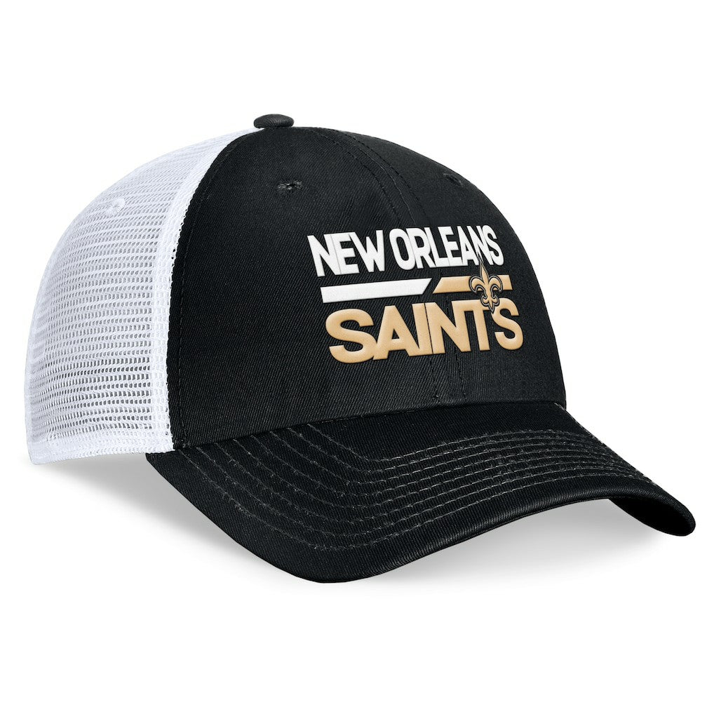 New Orleans Saints Upper Trucker Adjustable Hat | NFL US