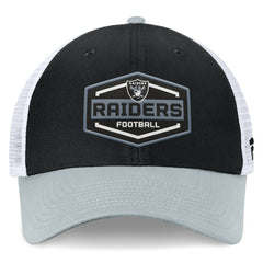 Las Vegas Raiders Bench Trucker Adjustable Hat | NFL Sale