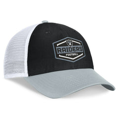 Las Vegas Raiders Bench Trucker Adjustable Hat | NFL Sale