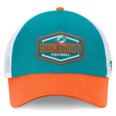 Miami Dolphins Bench Trucker Adjustable Hat | NFL Hot