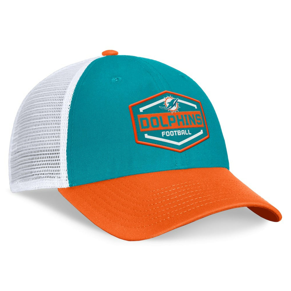 Miami Dolphins Bench Trucker Adjustable Hat | NFL Hot