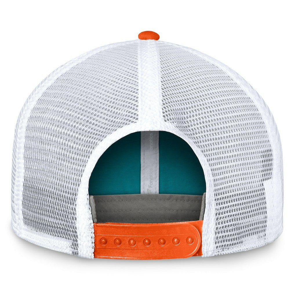 Miami Dolphins Bench Trucker Adjustable Hat | NFL Hot