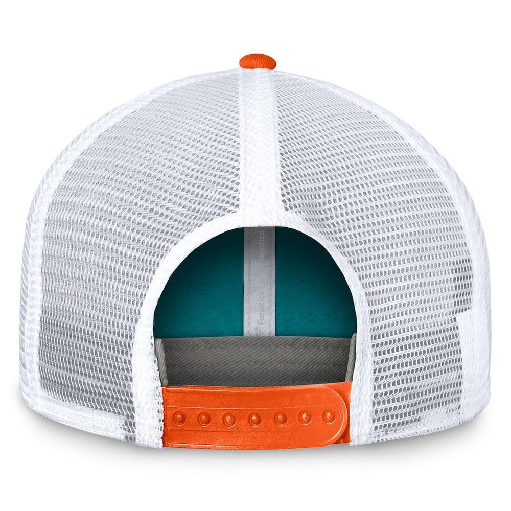 Miami Dolphins Bench Trucker Adjustable Hat | NFL Hot