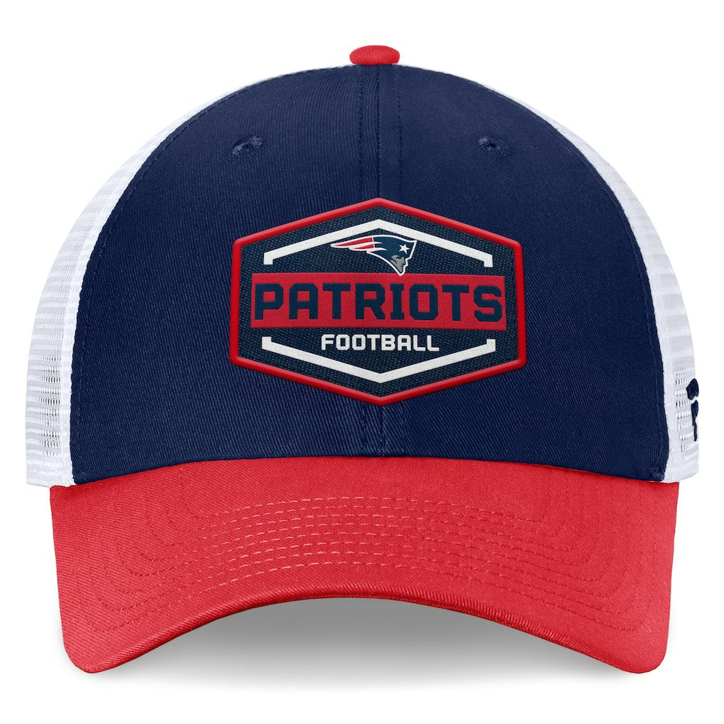 New England Patriots Bench Trucker Adjustable Hat | NFL Near me