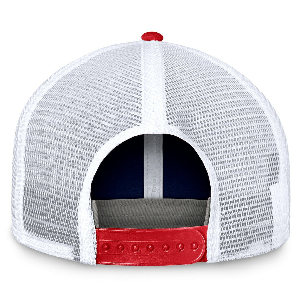New England Patriots Bench Trucker Adjustable Hat | NFL Near me