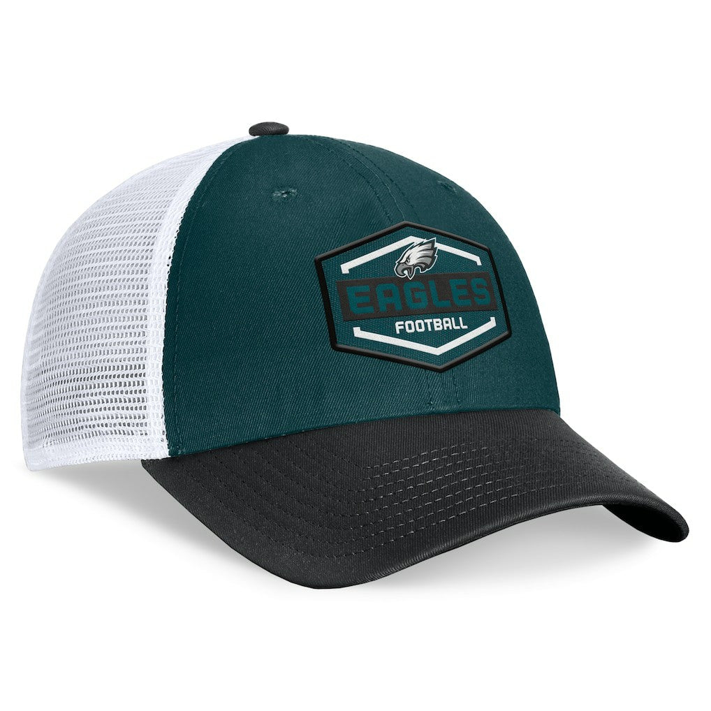 Philadelphia Eagles Bench Trucker Adjustable Hat | NFL US
