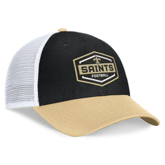 New Orleans Saints Bench Trucker Adjustable Hat | NFL US