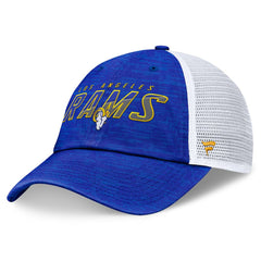 Los Angeles Rams Challenge Trucker Adjustable Hat | NFL US