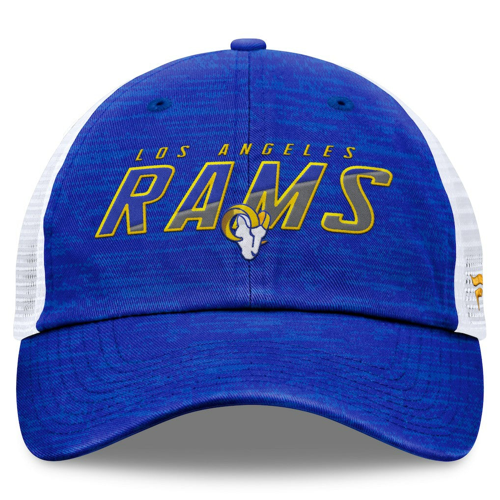 Los Angeles Rams Challenge Trucker Adjustable Hat | NFL US