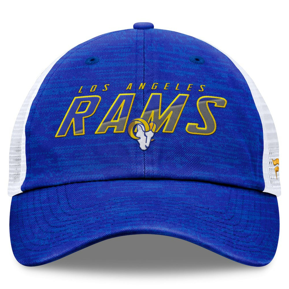 Los Angeles Rams Challenge Trucker Adjustable Hat | NFL US