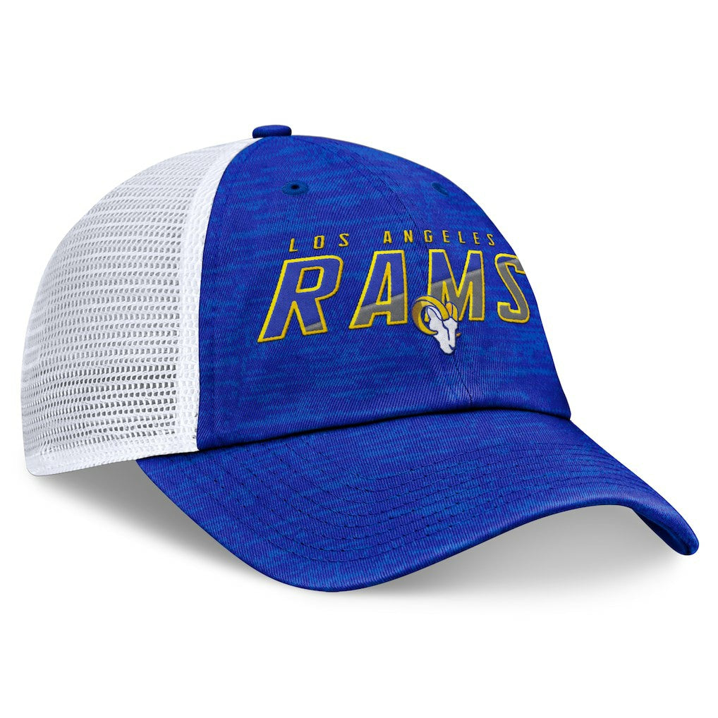 Los Angeles Rams Challenge Trucker Adjustable Hat | NFL US