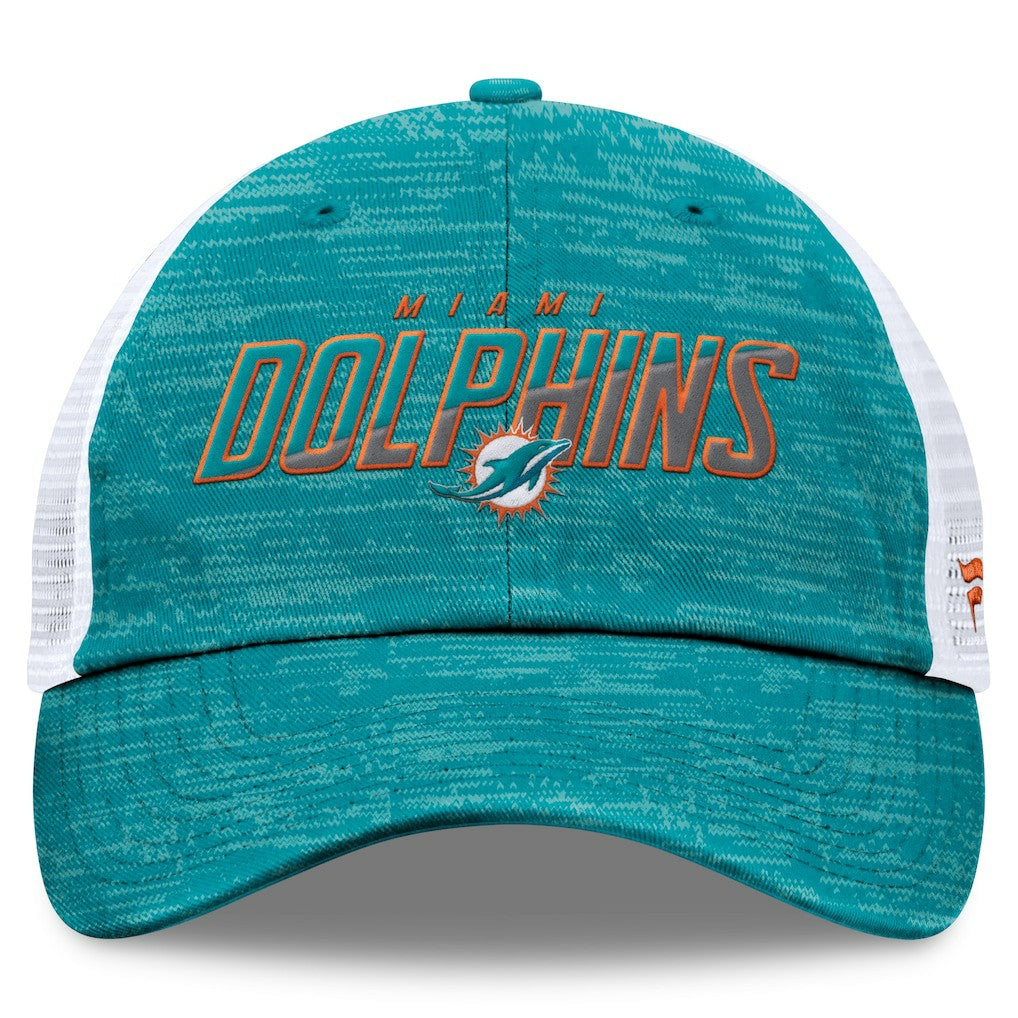 Miami Dolphins Challenge Trucker Adjustable Hat | NFL Online