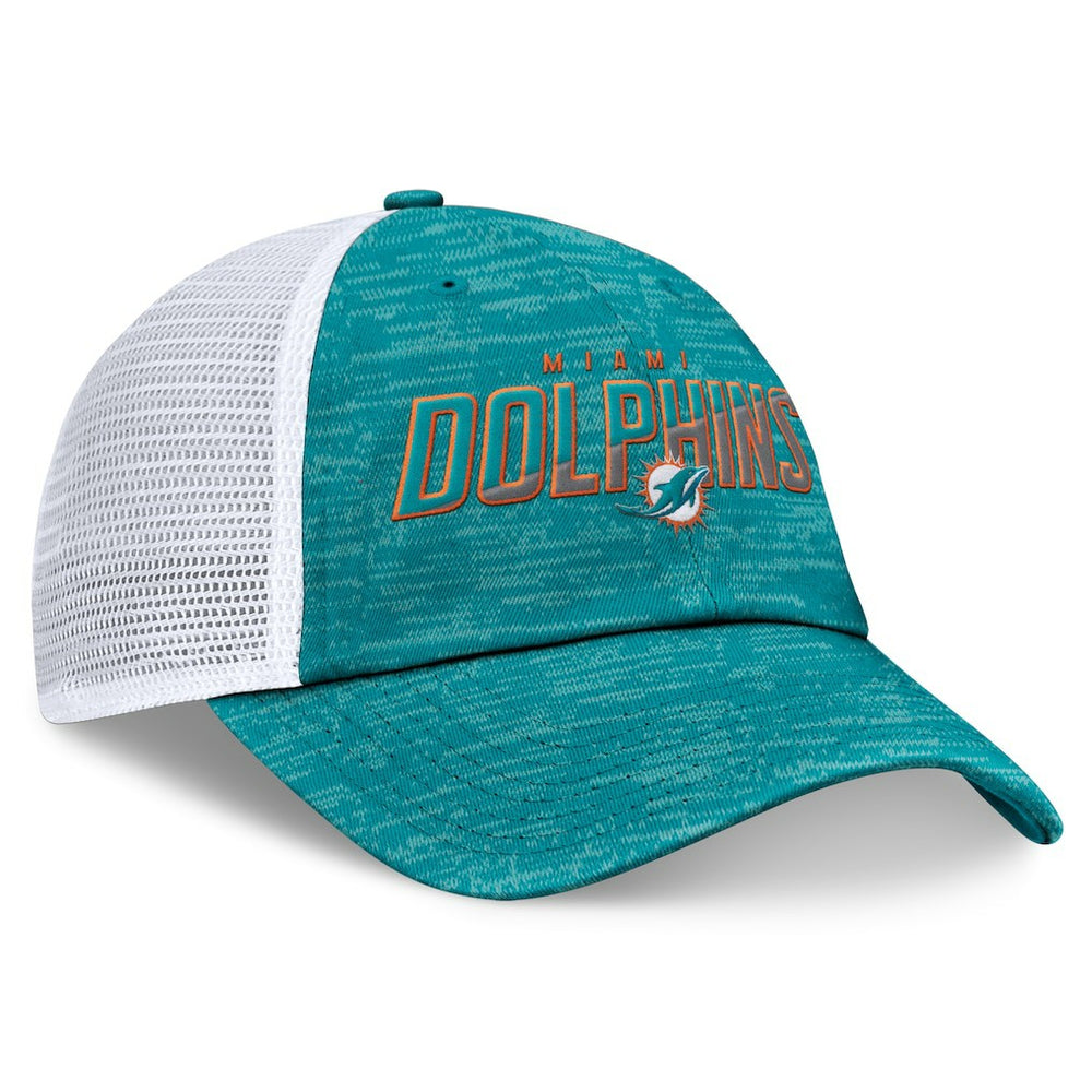 Miami Dolphins Challenge Trucker Adjustable Hat | NFL Online