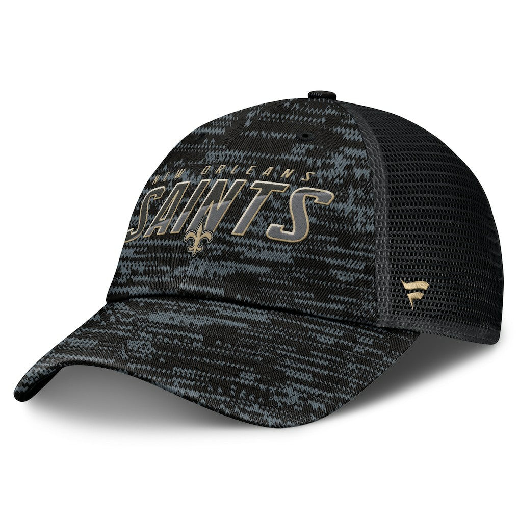 New Orleans Saints Challenge Trucker Adjustable Hat | NFL Sale