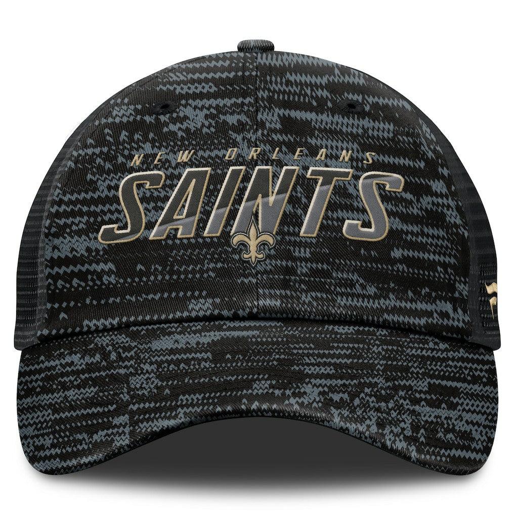 New Orleans Saints Challenge Trucker Adjustable Hat | NFL Sale