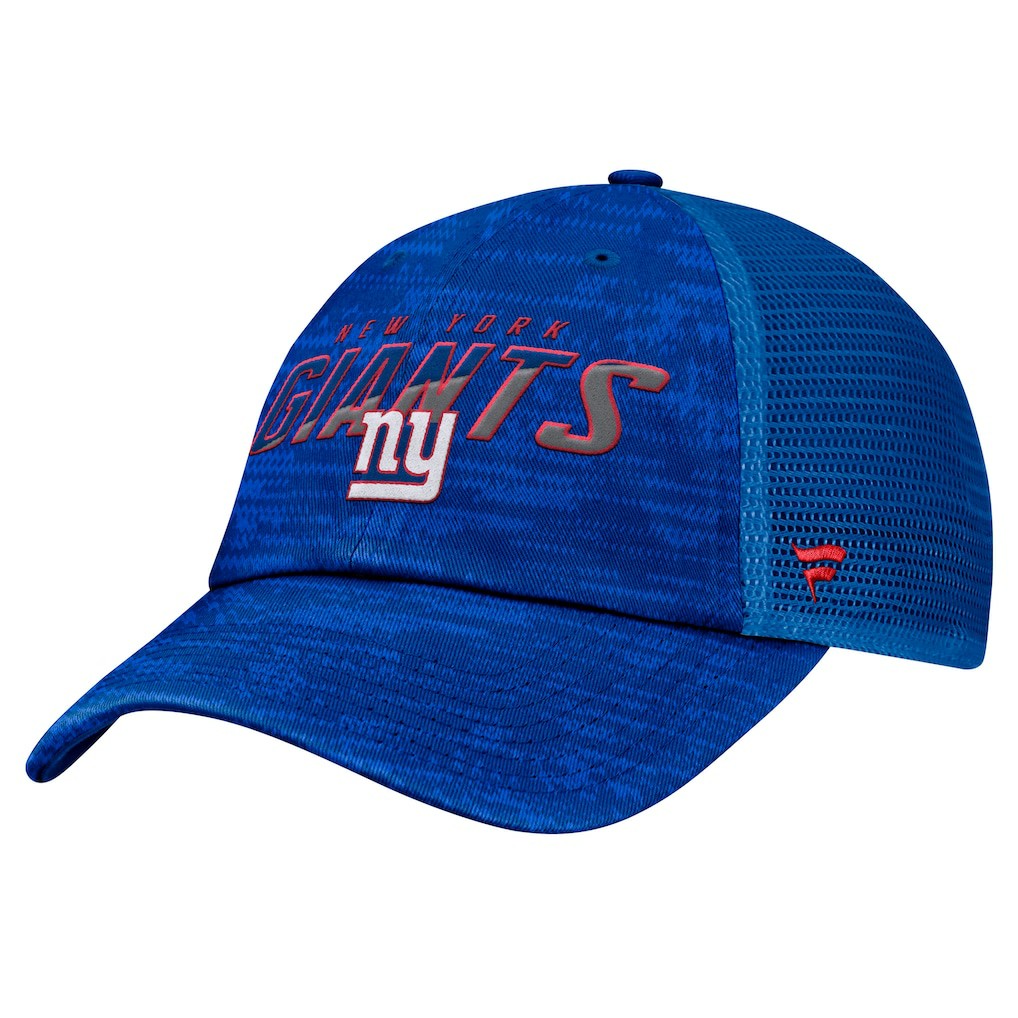 New York Giants Challenge Trucker Adjustable Hat | NFL Discount