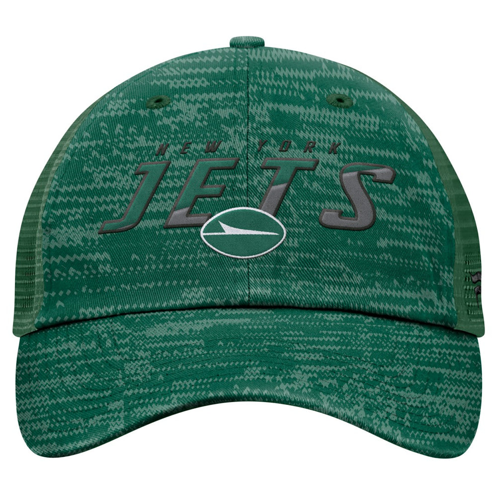 New York Jets Challenge Trucker Adjustable Hat | NFL Sale