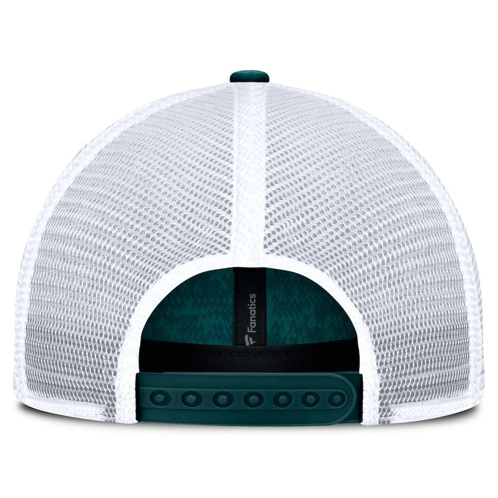 Philadelphia Eagles Challenge Trucker Adjustable Hat | NFL New
