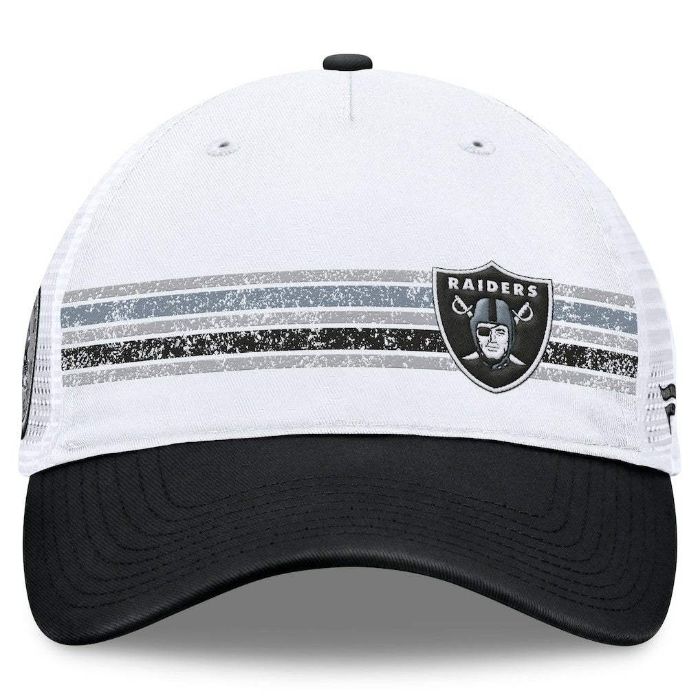 Las Vegas Raiders Flawless Stripe Adjustable Hat | NFL Online