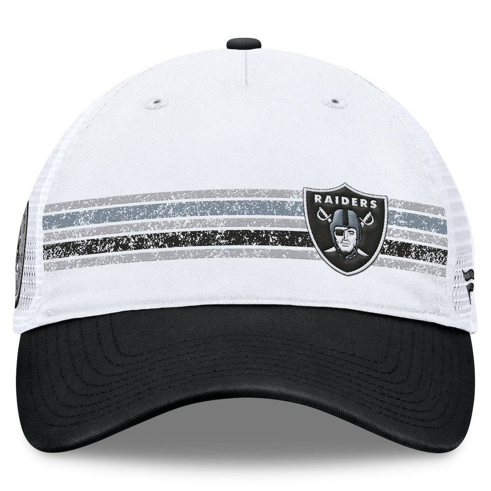 Las Vegas Raiders Flawless Stripe Adjustable Hat | NFL Online
