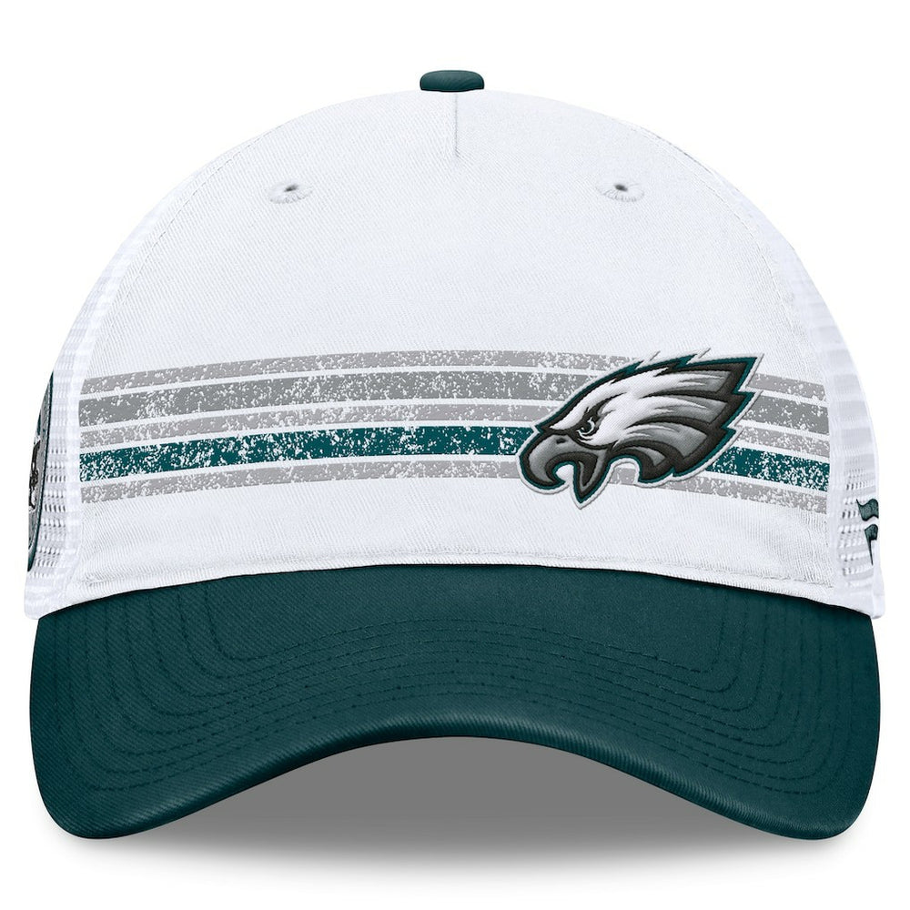Philadelphia Eagles Flawless Stripe Adjustable Hat | NFL Discount
