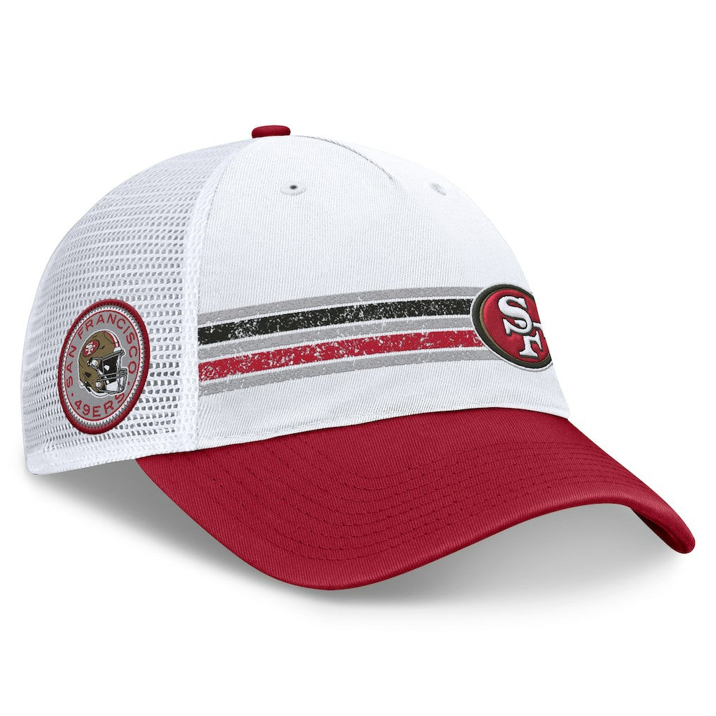 San Francisco 49ers Flawless Stripe Adjustable Hat | NFL Hot