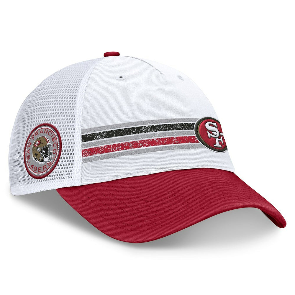 San Francisco 49ers Flawless Stripe Adjustable Hat | NFL Hot
