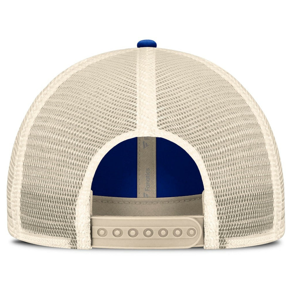 Los Angeles Rams Center Stripe Trucker Adjustable Hat | NFL Outlet