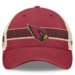Arizona Cardinals Center Stripe Trucker Adjustable Hat | NFL US