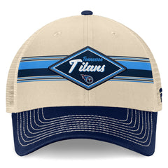 Tennessee Titans Diamond Stripe Trucker Adjustable Hat | NFL Hot