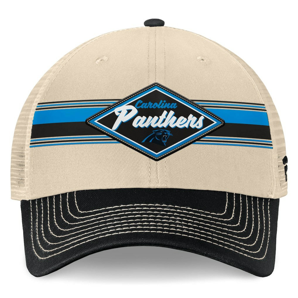 Carolina Panthers Diamond Stripe Trucker Adjustable Hat | NFL Near me