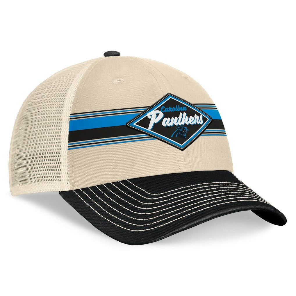 Carolina Panthers Diamond Stripe Trucker Adjustable Hat | NFL Near me