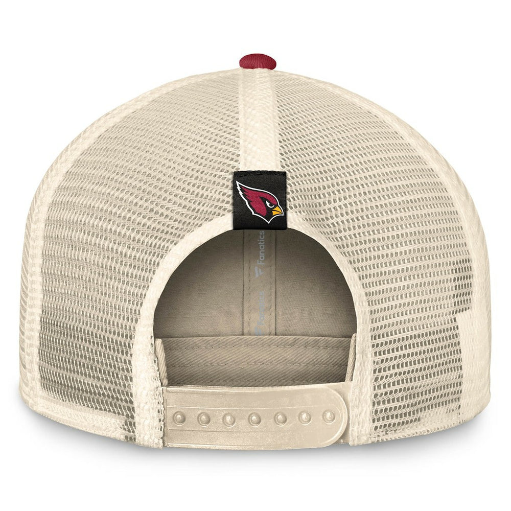 Arizona Cardinals Diamond Stripe Trucker Adjustable Hat | NFL Outlet