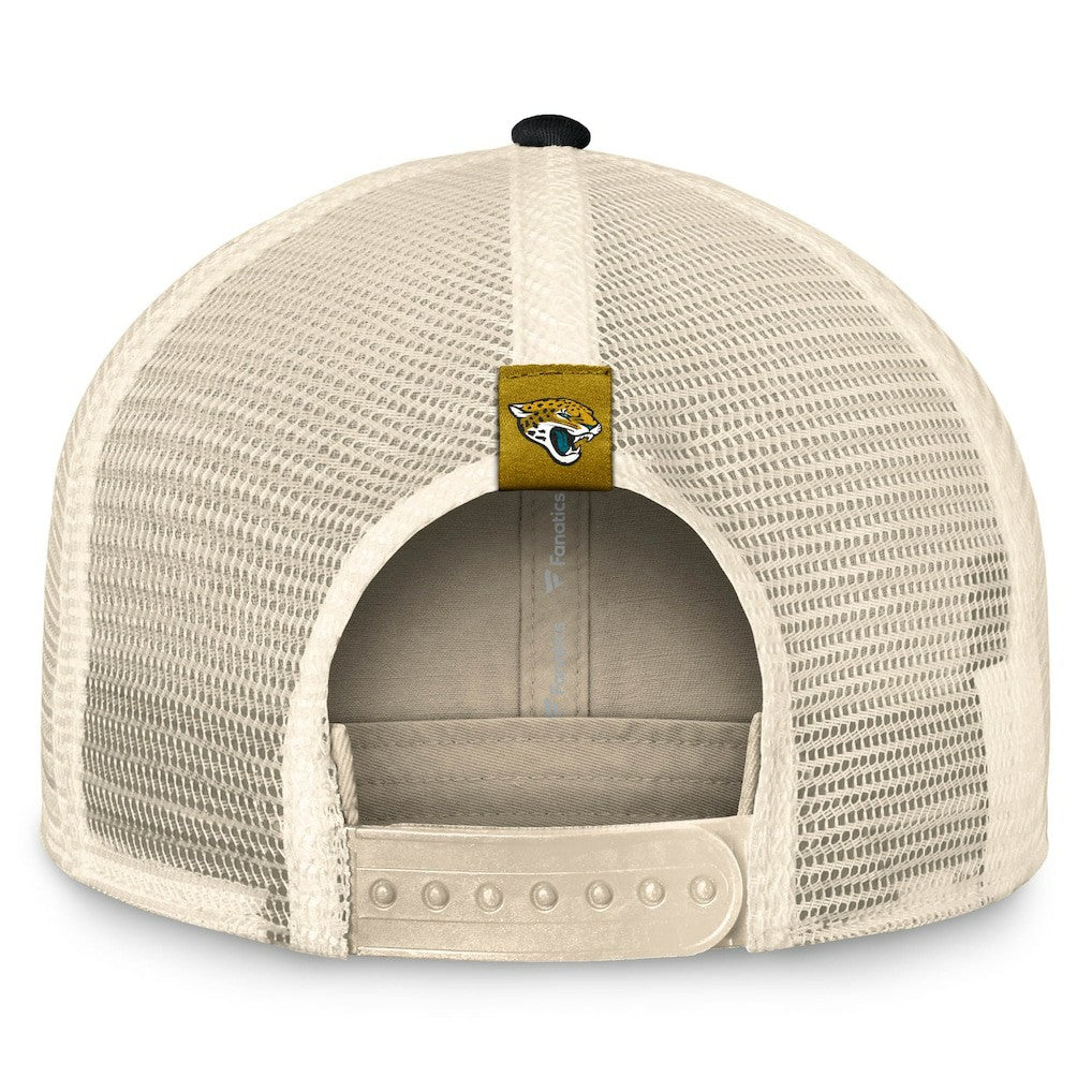 Jacksonville Jaguars Diamond Stripe Trucker Adjustable Hat | NFL Near me