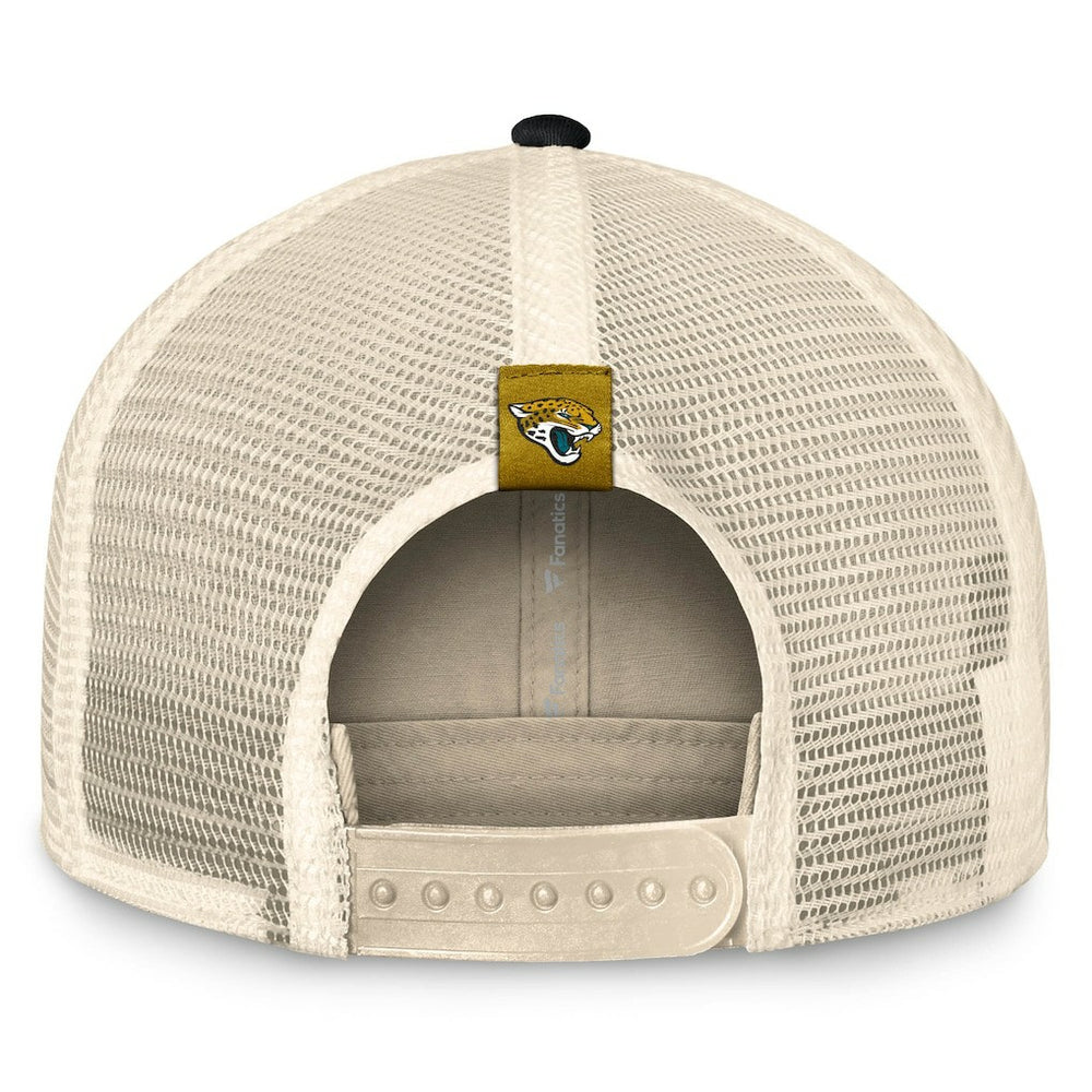 Jacksonville Jaguars Diamond Stripe Trucker Adjustable Hat | NFL Near me