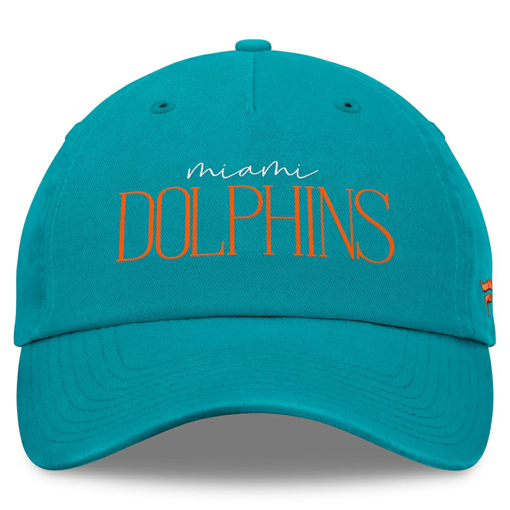 Miami Dolphins Women's Review Unstructured Adjustable Hat | NFL On sale