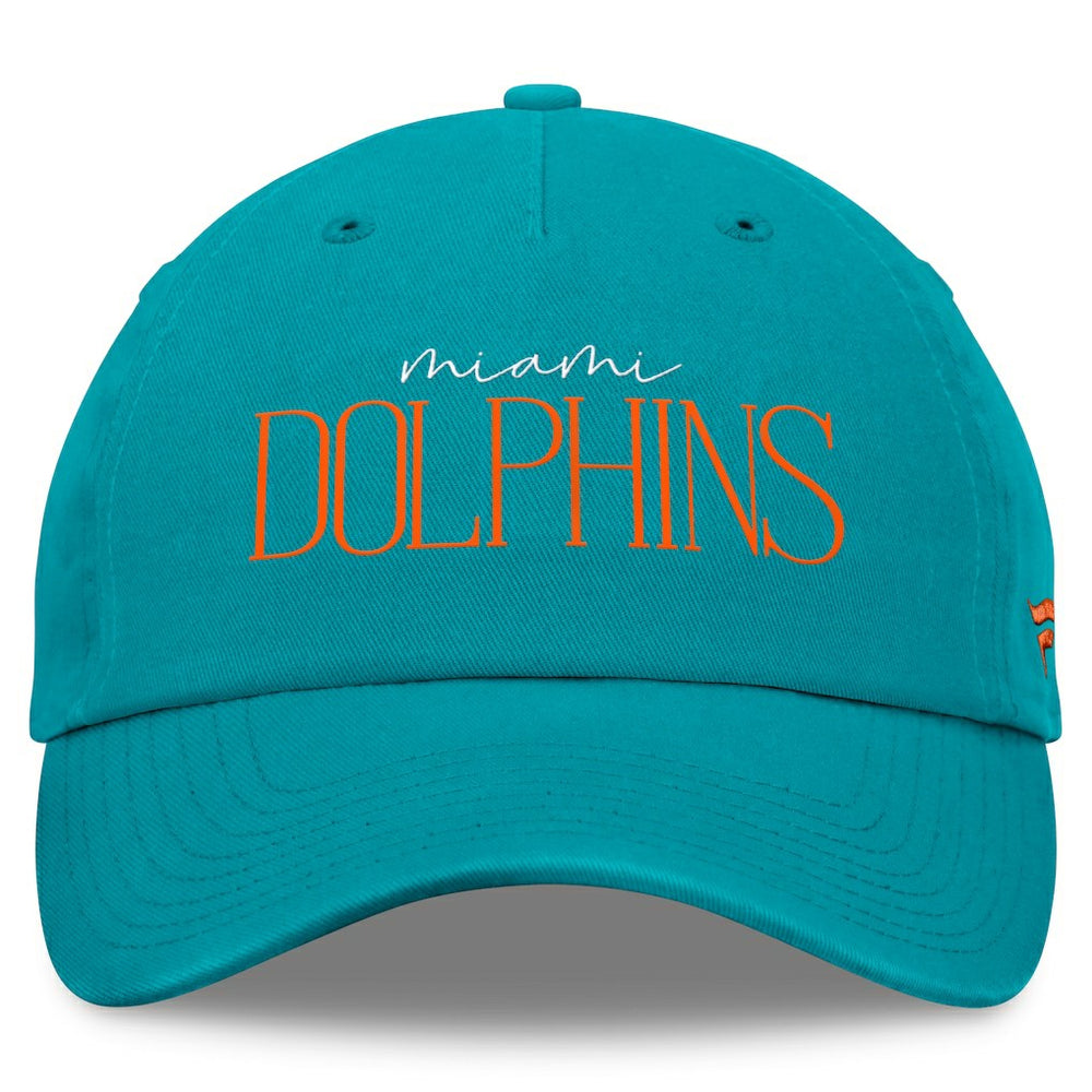 Miami Dolphins Women's Review Unstructured Adjustable Hat | NFL On sale